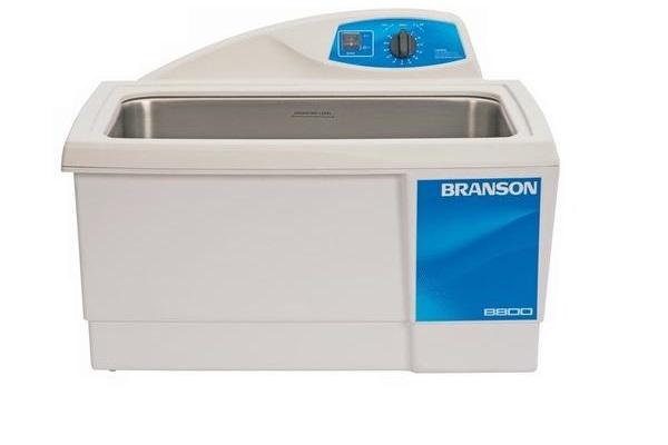 Branson M8800H Ultrasonic Cleaner with Mechanical Timer & Heat, 5.5 Gallon - leadsonics