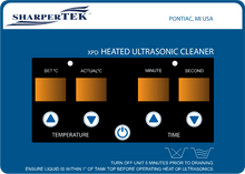 SharperTek XPD360-6L Heated Ultrasonic Cleaner 1.6gal